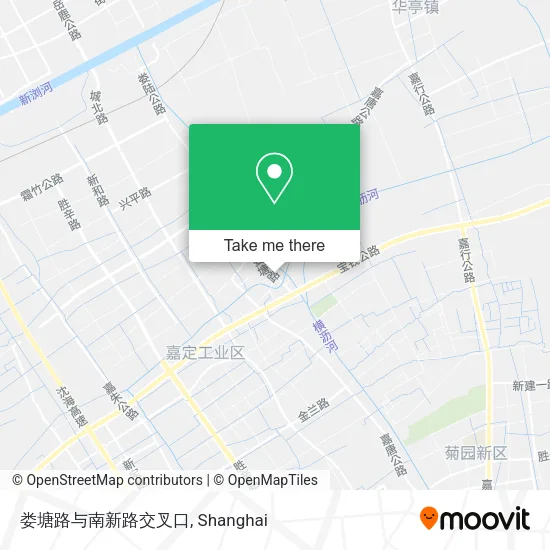 娄塘路与南新路交叉口 map