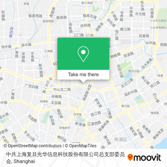 中共上海复旦光华信息科技股份有限公司总支部委员会 map