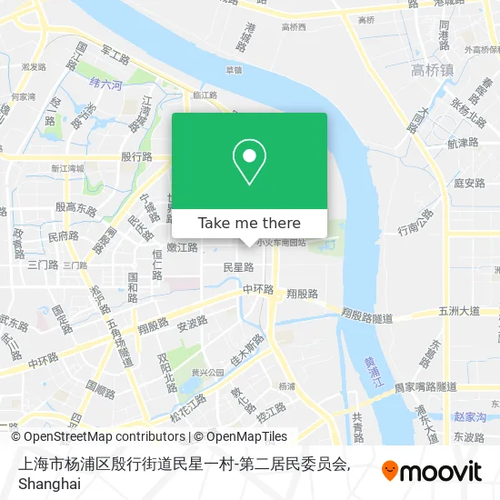 上海市杨浦区殷行街道民星一村-第二居民委员会 map