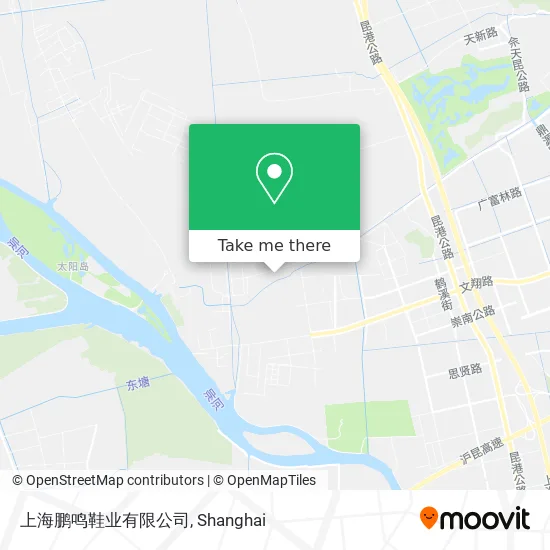 上海鹏鸣鞋业有限公司 map