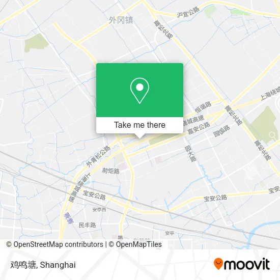 鸡鸣塘 map