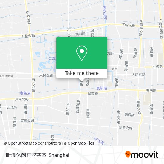 听潮休闲棋牌茶室 map