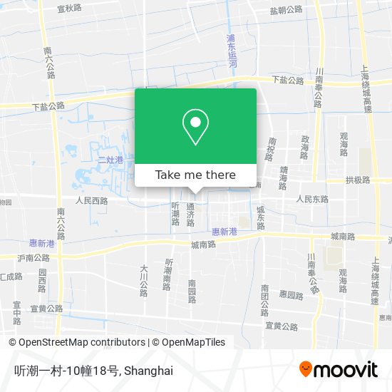 听潮一村-10幢18号 map