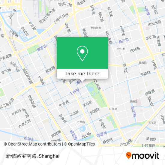 新镇路宝南路 map
