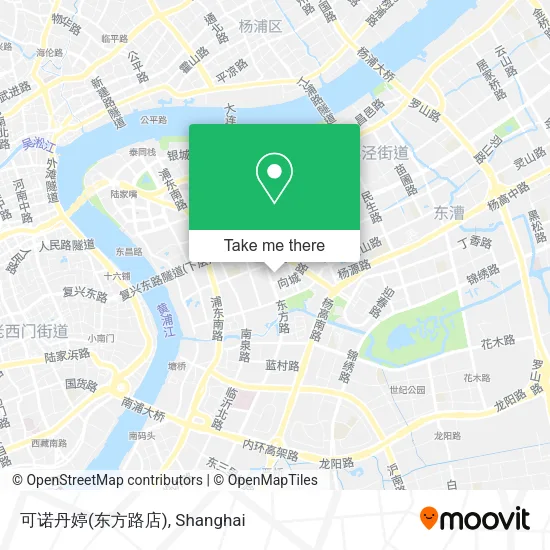 可诺丹婷(东方路店) map