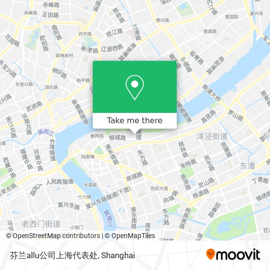 芬兰allu公司上海代表处 map