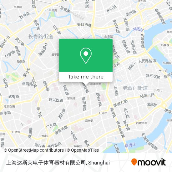 上海达斯莱电子体育器材有限公司 map
