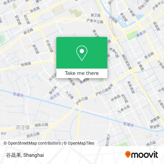 谷蔬果 map