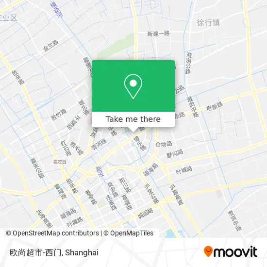 欧尚超市-西门 map