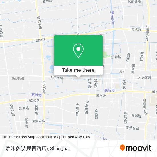 欧味多(人民西路店) map