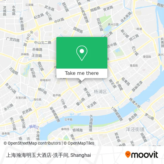 上海瀚海明玉大酒店-洗手间 map