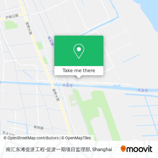 南汇东滩促淤工程-促淤一期项目监理部 map
