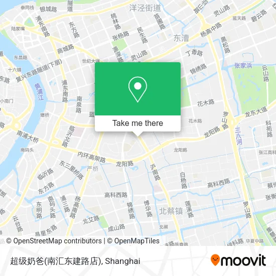 超级奶爸(南汇东建路店) map