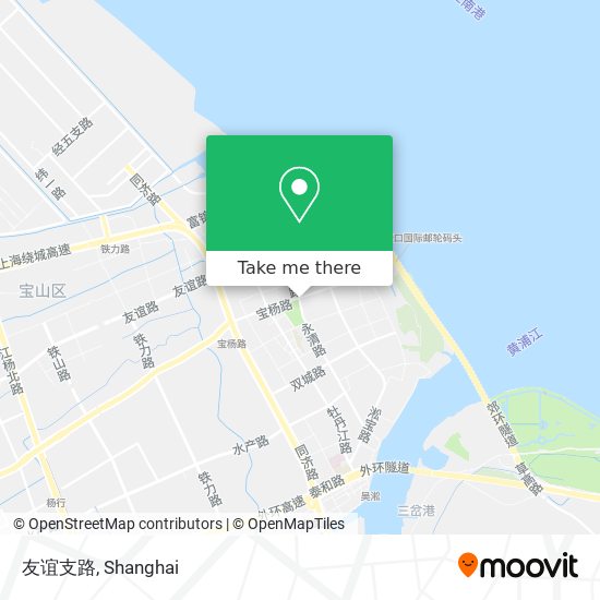 友谊支路 map