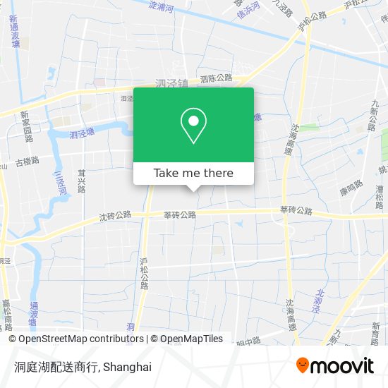 洞庭湖配送商行 map