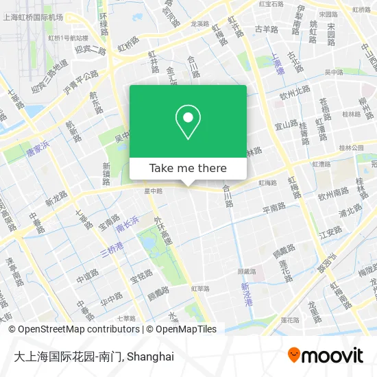 大上海国际花园-南门 map
