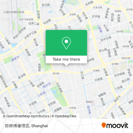 郑师傅修理店 map