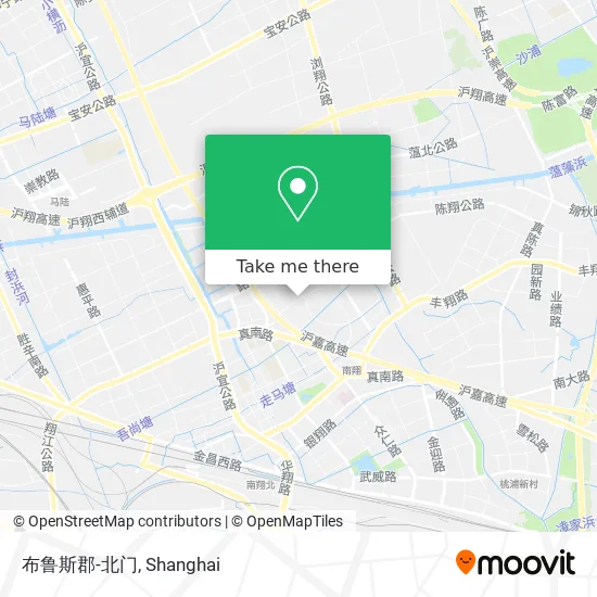 布鲁斯郡-北门 map