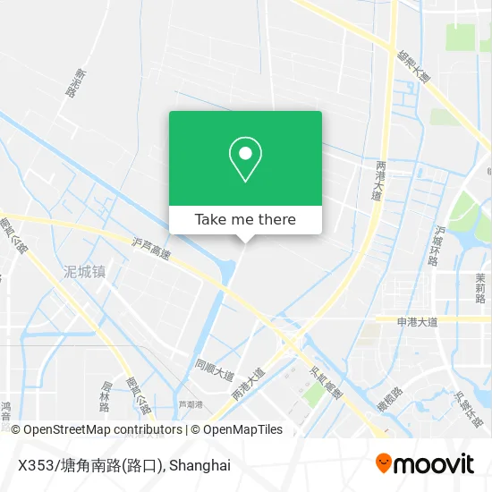 X353/塘角南路(路口) map