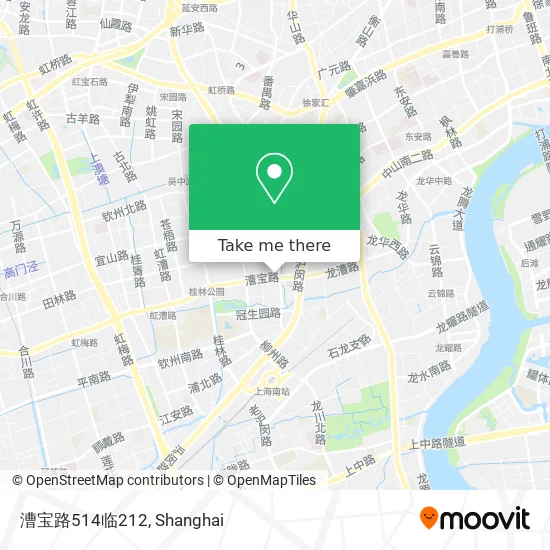 漕宝路514临212 map