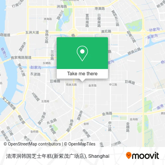 清潭洞韩国芝士年糕(新紫茂广场店) map