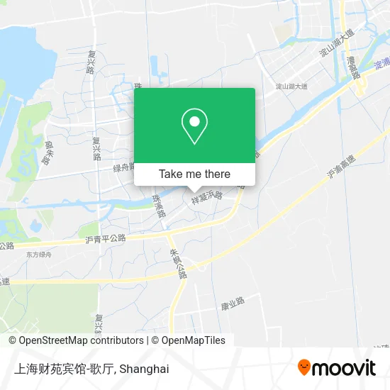 上海财苑宾馆-歌厅 map