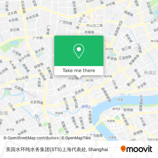 美国水环纯水务集团(STS)上海代表处 map