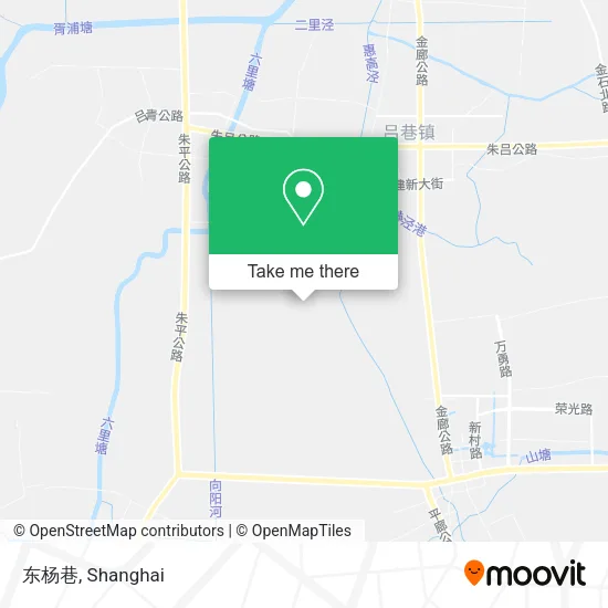 东杨巷 map