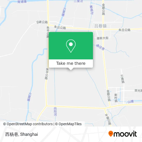 西杨巷 map