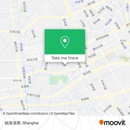 杨巷港桥 map