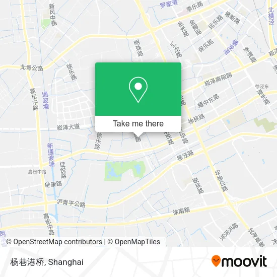 杨巷港桥 map
