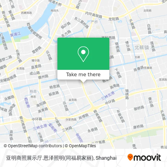 亚明商照展示厅.恩泽照明(同福易家丽) map