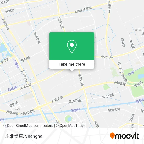 东北饭店 map