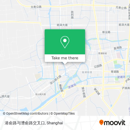 港俞路与漕俞路交叉口 map