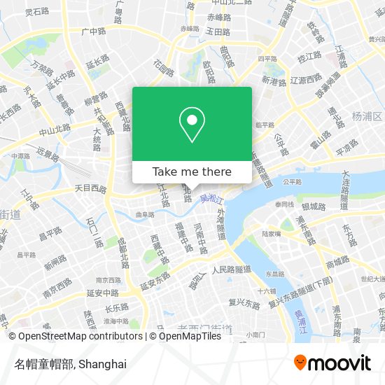 名帽童帽部 map
