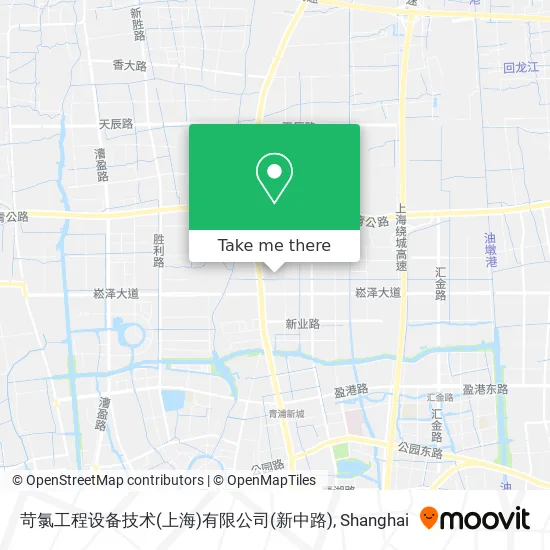 苛氯工程设备技术(上海)有限公司(新中路) map