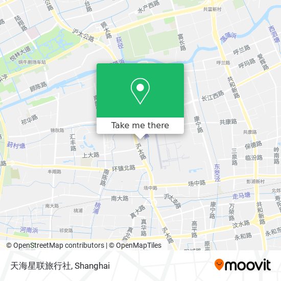 天海星联旅行社 map