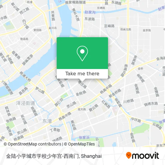 金陆小学城市学校少年宫-西南门 map