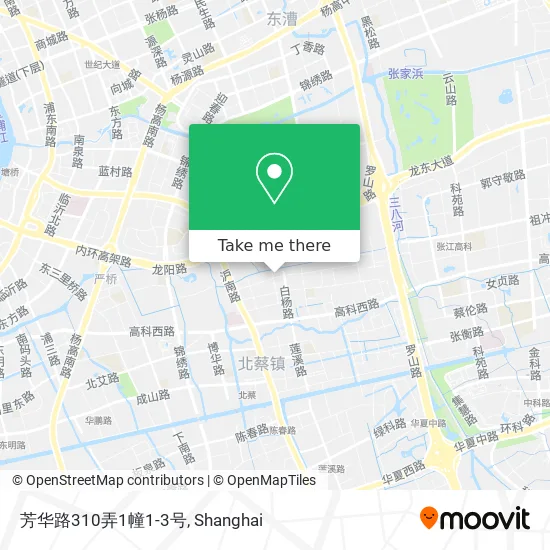 芳华路310弄1幢1-3号 map
