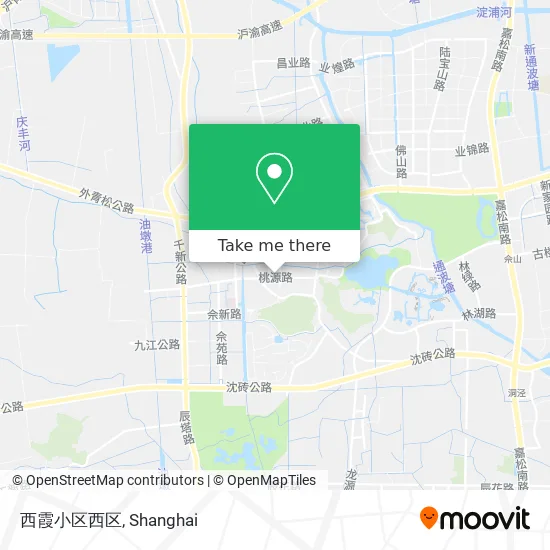 西霞小区西区 map