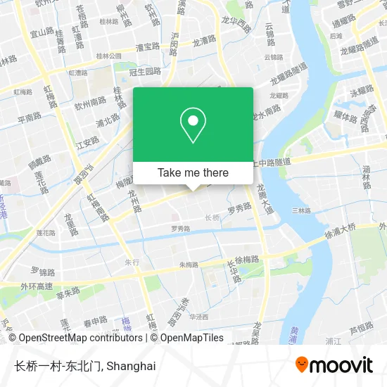 长桥一村-东北门 map