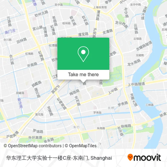 华东理工大学实验十一楼C座-东南门 map