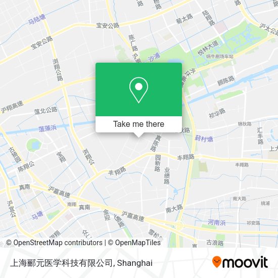 上海郦元医学科技有限公司 map