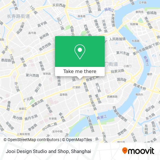 Jooi Design Studio and Shop map