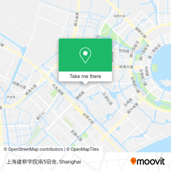 上海建桥学院南5宿舍 map