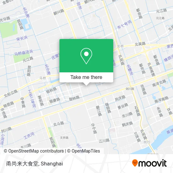 甬尚来大食堂 map