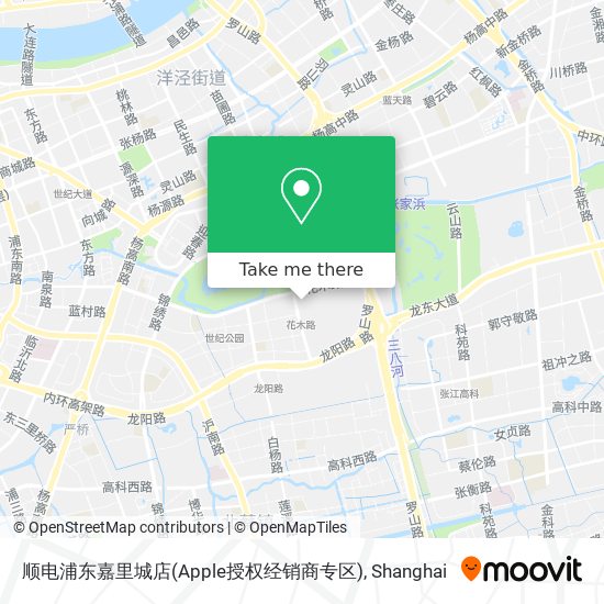 顺电浦东嘉里城店(Apple授权经销商专区) map