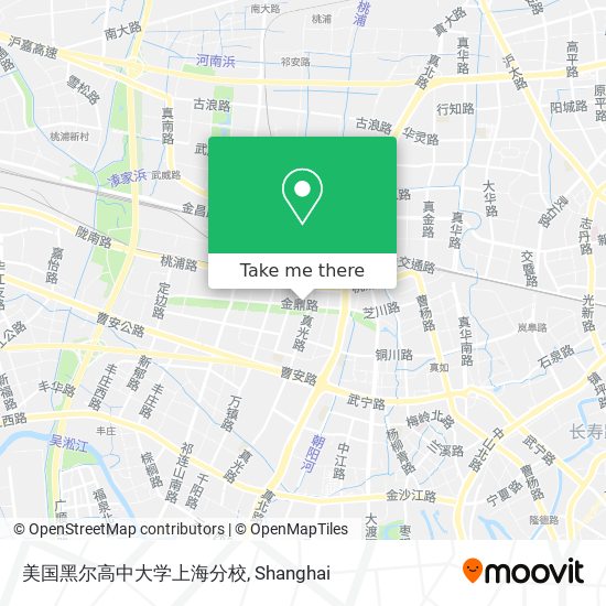 美国黑尔高中大学上海分校 map