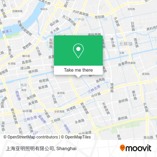 上海亚明照明有限公司 map