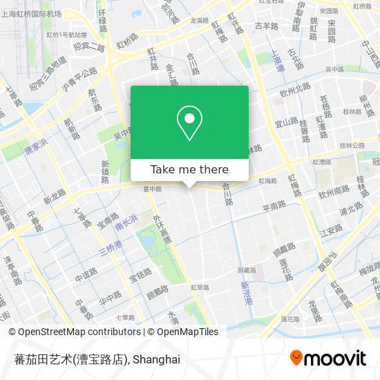 蕃茄田艺术(漕宝路店) map